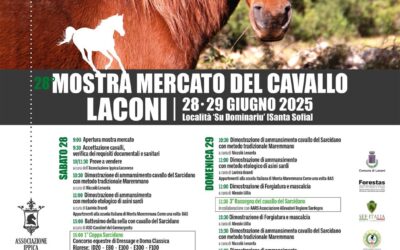 III Rassegna cavallo del Sarcidano di Laconi (OR): scadenza iscrizioni 22 giugno